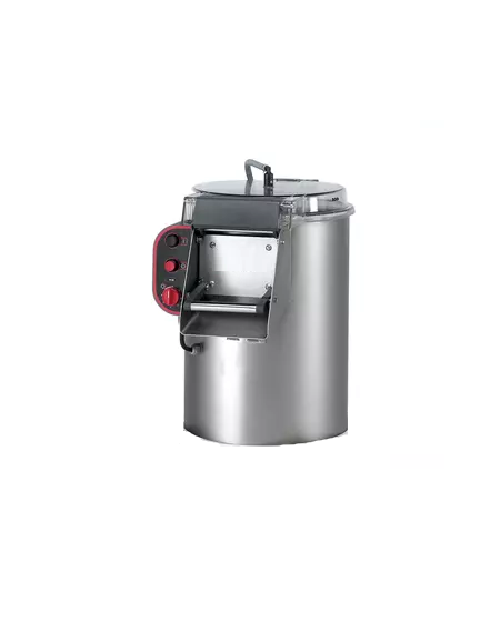 Pelapatate elettrico professionale inox - Capacità Kg 10 - Produzione oraria Kg 240 - MONOFASE - cm 43,5x63,5x66,8h