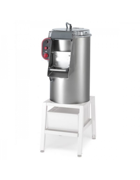 Pelapatate industriale Kg 20 da pavimento senza cavalletto - Potenza W 550 - MONOFASE - cm 43,3x63,5x73,5h