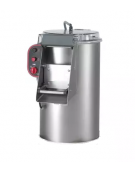Pelapatate professionale + centrifuga per insalata in acciaio inox - Produzione oraria Kg 300 - TRIFASE - cm 43,3x63,5x78,6h