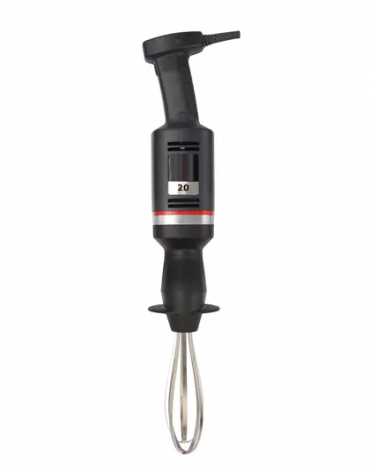 Mixer ad immersione professionale con frusta - capacità 2/30 albumi - Potenza Watt 300 - Velocità variabile da 200 a 1800 rpm