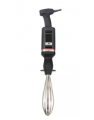 Mixer ad immersione professionale con frusta - capacità 2/50 albumi - Potenza Watt 400 - Velocità variabile da 200 a 1500 rpm