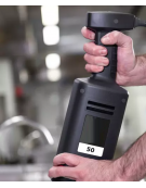 Mixer ad immersione professionale con frusta - capacità 2/80 albumi - Potenza Watt 570- Velocità variabile da 200 a 1500 rpm