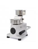 Hamburgatrice professionale in alluminio anodizzato - Diametro hamburger mm 100 - dimensioni esterne mm 235x230x275