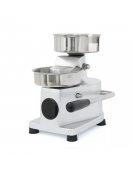Hamburgatrice professionale in alluminio anodizzato - Diametro hamburger mm 130 - dimensioni esterne mm 290x210x275h