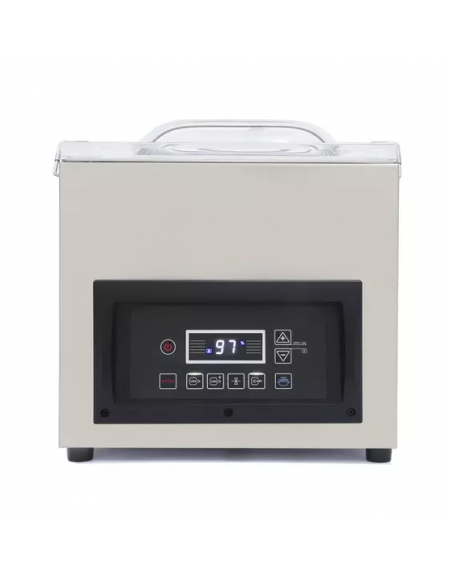 Confezionatrice sottovuoto - Comandi digitali - Barra saldante cm 32 - Vuoto controllato da sensore - capacità pompa 10 m³/h