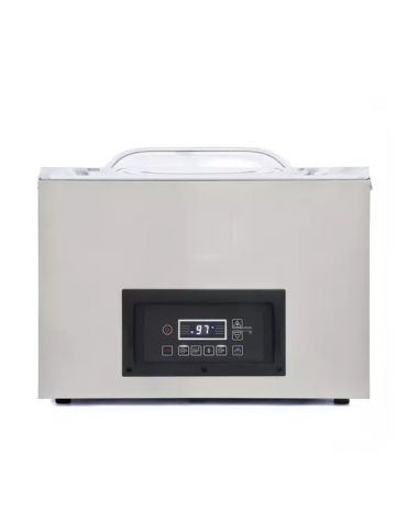 Confezionatrice sottovuoto - Comandi digitali - Barra saldante cm 42 - Vuoto controllato da sensore - capacità pompa 20 m³/h