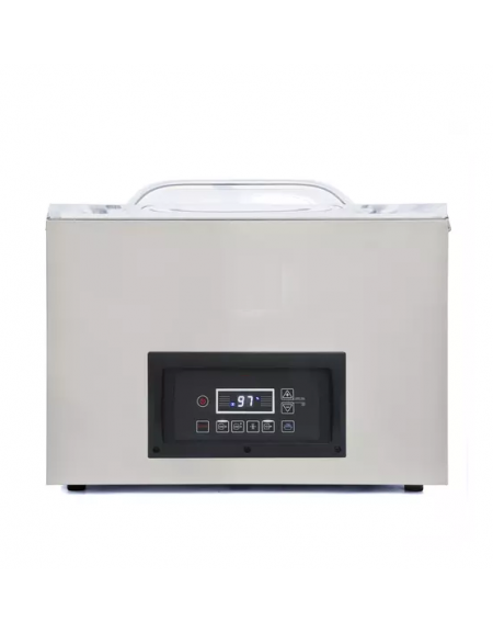 Confezionatrice sottovuoto - Comandi digitali - Barra saldante cm 42 - Vuoto controllato da sensore - capacità pompa 20 m³/h