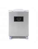 Confezionatrice sottovuoto a pavimento - display touch - 2 barre saldanti cm42 - Vuoto controllato da sensore - pompa 40 m³/h