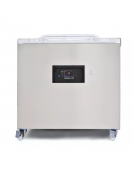 Confezionatrice sottovuoto a pavimento - display touch - 2 barre saldanti mm 530+848 - Vuoto controllato - cap. pompa 63 m³/h