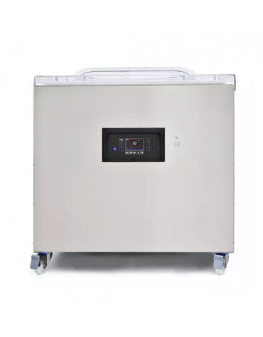 Confezionatrice sottovuoto a pavimento - display touch - 2 barre saldanti cm 84,8- Vuoto controllato- cap. pompa 100 m³/h