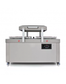 Confezionatrice sottovuoto a doppia camera - display touch - 4 barre saldanti cm 66,2- Vuoto controllato- cap. pompa 155 m³/h
