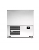 Abbattitore di temperatura inox - capacità 5 teglie GN 1/1 - con sonda al cuore - potenza tot. Kw 1 - cm 82x73,8x90,9h