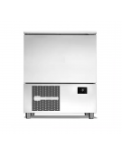 Abbattitore di temperatura inox - capacità 7 teglie GN 1/1 - con sonda al cuore - potenza tot. Kw 1,2 - cm 82x73,8x114,2h