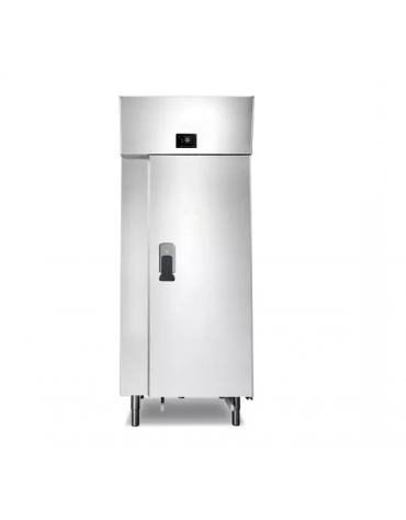 Abbattitore di temperatura inox - capacità 1 carrello 20 teglie GN 1/1 - con sonda al cuore - Kw 3,8 -  cm 94,5x111,6x244,5h