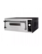 Forno elettrico pizza a camera singola - dimensioni interne cm 66x99x14h - capacità 6 pizze Ø cm 32 - dimensioni cm 98x122x42h