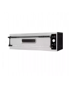 Forno elettrico pizza a camera singola - dimensioni interne cm 99x66x14h - capacità 6 pizze Ø cm 32 -  cm 136x95,4x41,3h