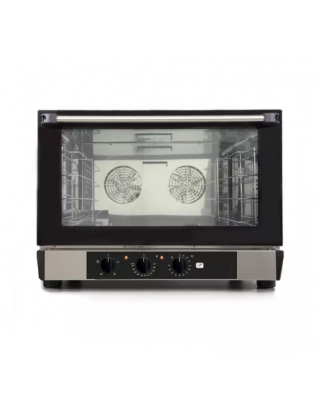 Forno multifunzione elettrico a convezione con funzione grill -regolazione manuale dell'umidità- capacità 4 vassoi cm 60x40