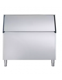 Deposito per ghiaccio in acciaio inox AISI 304 per fabbricatori di ghiaccio a cubetto pieno modulare - Capacit&agrave; Kg&nbsp;500