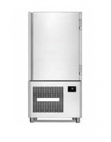 Abbattitore di temperatura inox - capacità 12 teglie GN 2/1 - con sonda al cuore - Potenza tot. Kw 2,4 -  cm 82x85,9x170,9h