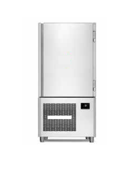 Abbattitore di temperatura inox - capacità 12 teglie GN 2/1 - con sonda al cuore - Potenza tot. Kw 2,4 -  cm 82x85,9x170,9h