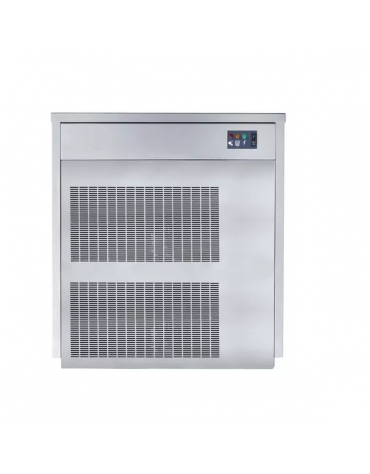 Fabbricatore produttore di ghiaccio triturato granulare - Produzione giornaliera 220 Kg - deposito non incluso - Ad aria o acqua