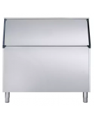 Deposito per ghiaccio in acciaio inox AISI 304 per fabbricatori di ghiaccio triturato modulare - Capacità Kg 500