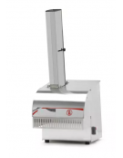 Tagliapane professionale inox per baguette - spessore fette tra mm 20 e 90 - produzione oraria fino a 16.800 fette