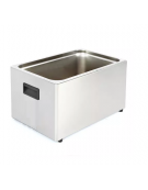 Vasca isolata GN 2/3 per roner cuocitore a bassa temperatura in acciaio inox