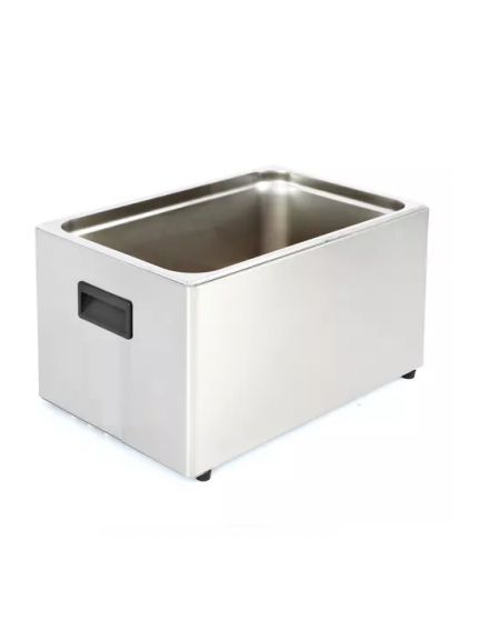 Vasca isolata GN 2/3 per roner cuocitore a bassa temperatura in acciaio inox