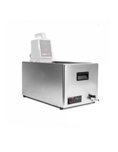 Vasca potenziata per roner cuocitore a bassa temperatura in acciaio inox - potenza tot. Kw 1,5 - Capacità Lt. 56