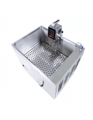 Vasca potenziata per roner cuocitore a bassa temperatura in acciaio inox - potenza tot. Kw 3- Capacità Lt. 120