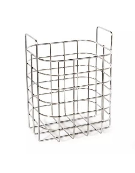 Cestello in acciaio inox per vasca potenziata da Lt. 120 - Dimensioni mm 480x190x315h