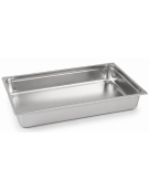 Vaschetta contenitore vac-norm GN 1/1 in acciaio inox.- altezza mm 150