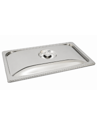 Coperchio GN 1/1 inox per vaschetta contenitore vac-norm per realizzare il vuoto esterno della macchina sottovuoto