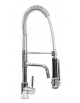 Rubinetto miscelatore monoforo con canna girevole e doccia light, - altezza mm 560