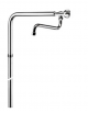 Rubinetto monoforo a bandiera con canna "S" mm Ø18x270 - Tubo in acciaio AISI 304 - Altezza mm 850