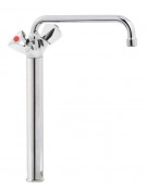 Rubinetto monoforo a lavello con prolunga da cm 30, canna "D" mm Ø18×250 e maniglie a Stella
