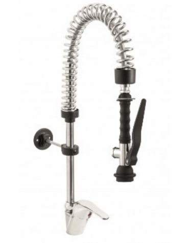Mini gruppo doccia prelavaggio miscelatore monoforo - lunghezza tubo mm 351 - altezza mm 600