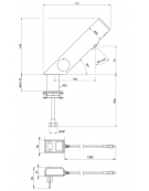 Miscelatore elettrico in acciaio AISI 316 - alimentazione elettrica - mm 177x149h