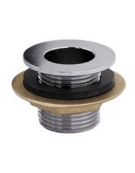 Piletta cromata da 3/4" completa di dado e guarnizione, per tubo troppo pieno DN55236 e DN55237