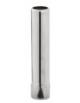 Tubo troppo pieno in acciaio inox AISI 304 per piletta cromata da 1”1/2  - altezza mm 150
