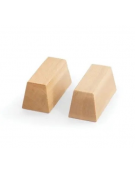 Ceppo tipo 'Baumann' in legno verniciato dim.cm.14x6,5x6,5