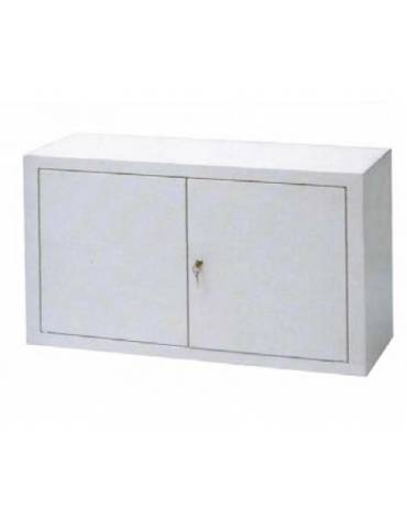ARMADIETTO PORTAVELENI E PORTADROGHE IN METALLO ACCIAIO CM 80X33X45H - COLORE BIANCO