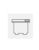 DIVISORE MONO CORSIA per cassetto H 48 (max 12 per corsia)