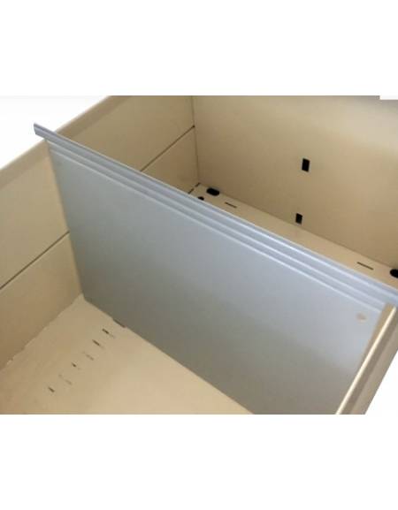 DIVISORE MONO CORSIA per cassetto H 48 (max 12 per corsia)