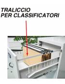 TRALICCIO zincato per classificatori, utile per alloggiare nei cassetti le cartelle sospese di formato commerciale (interasse 33