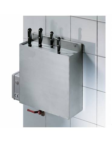 STERILIZZATORE ELETTRICO PER COLTELLI COIBENTATO - LUNGHEZZA MASSIMA LAMA CM 27
