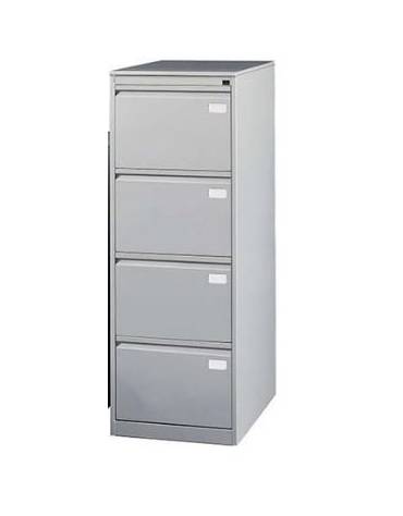 Classificatore metallico per cartelle sospese 4 cassetti cm 47x63x136h - Vari colori disponibili