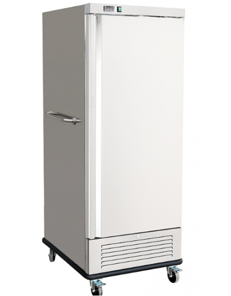 Carrello portateglie refrigerato ventilato in acciaio inox AISI 304 - capacità 20xGN2/1 - lt 540 - cm 95x87,7x203h