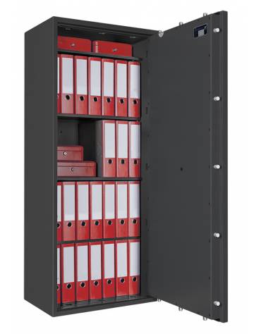 Cassaforte Lt 251 certificata EN 1143-1 in grado I - Adatta anche alla conservazione di farmaci e stupefacenti - cm 65x42x155h